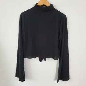 Out From Under Urban Outfitters Ribbed Mock Neck Top